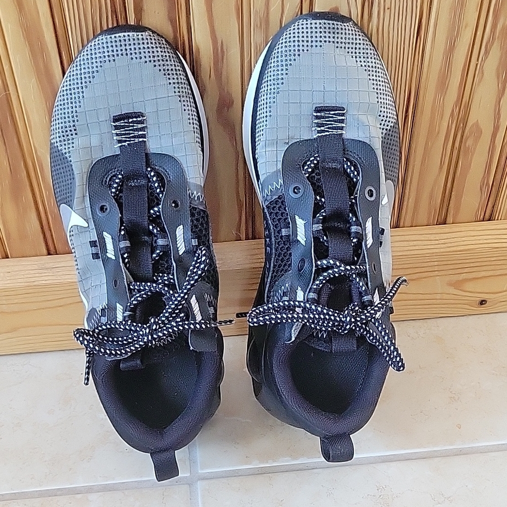 Nike Gray and Black Athletic Shoes